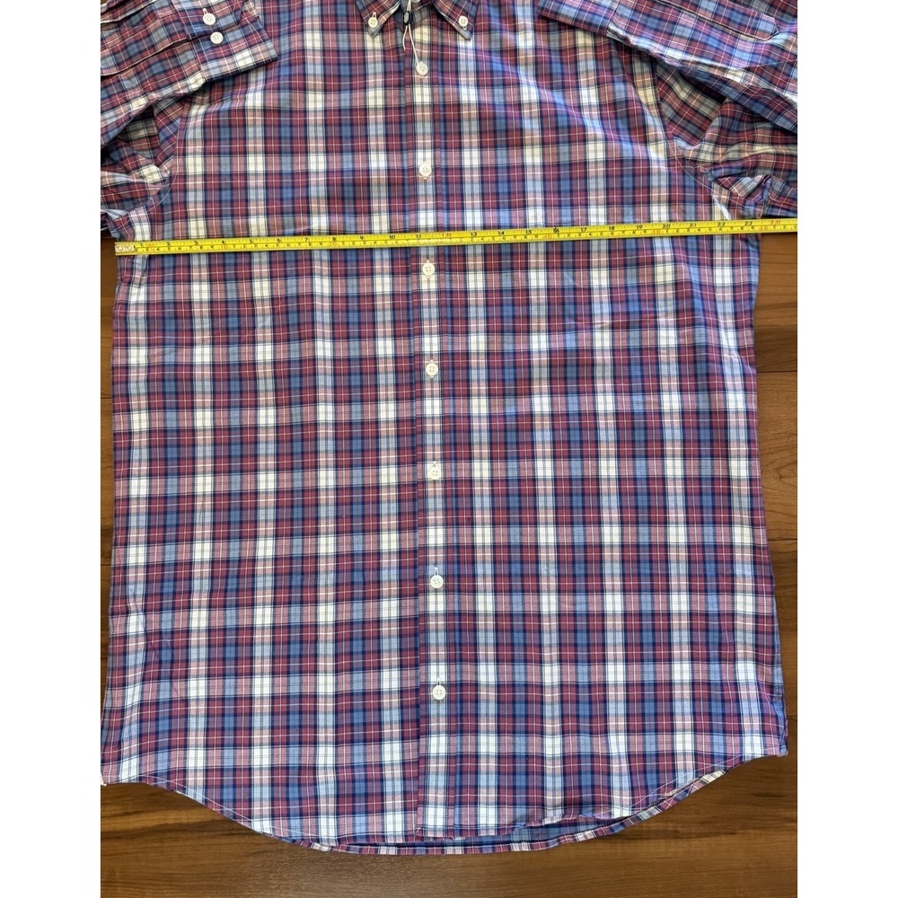 Holderness Bourne Shirt Plaid The Andrews Stretch Button Down NWT Men's Size XL - Picture 16 of 16